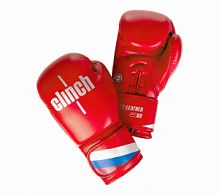 Перчатки боксёрские CLINCH Olimp Plus (синий/красный)   10ун  С155